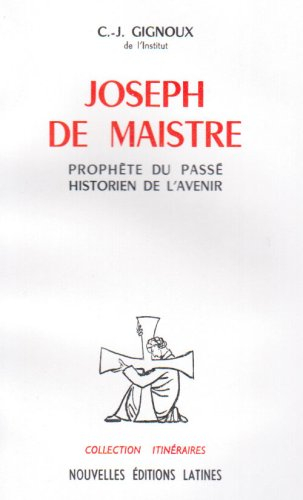 joseph de maistre