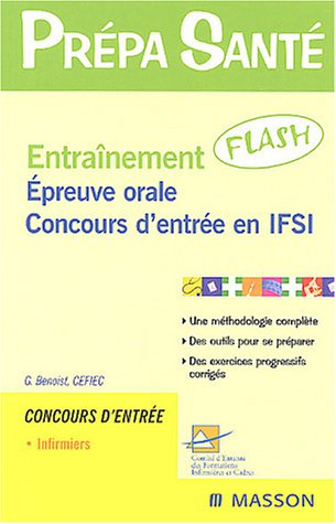 entraînement flash : Épreuve orale - concours ifsi