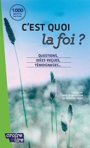C'est quoi la foi ? : questions, idées reçues, témoignages...