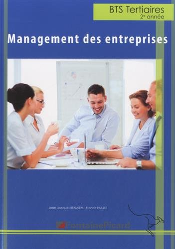 Management des entreprises : BTS tertiaires 2e année