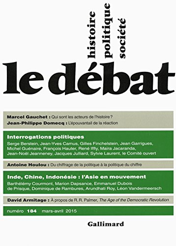 Débat (Le), n° 184