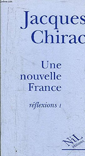 une nouvelle france réflexions 1