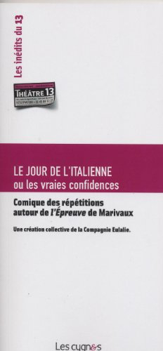 Le jour de l'Italienne ou Les vraies confidences : comique des répétitions autour de L'épreuve de Ma