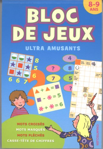 Bloc de jeux ultra amusants, 8-9 ans