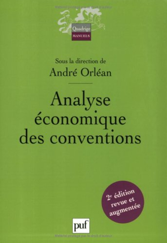 Analyse économique des conventions