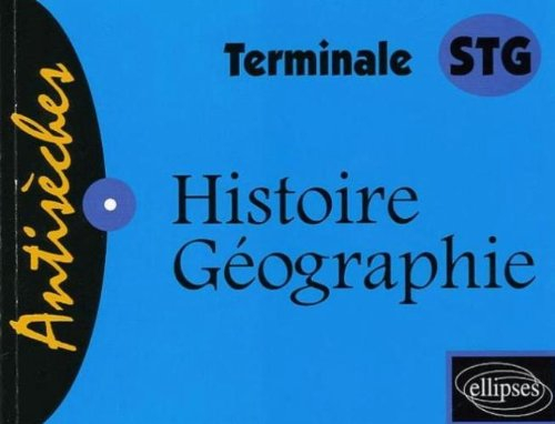 Histoire-géographie terminale STT
