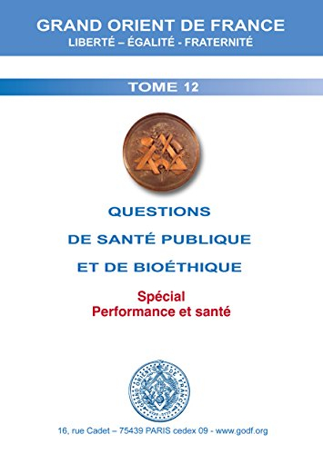 questions de sante publique et de bioethique n,12