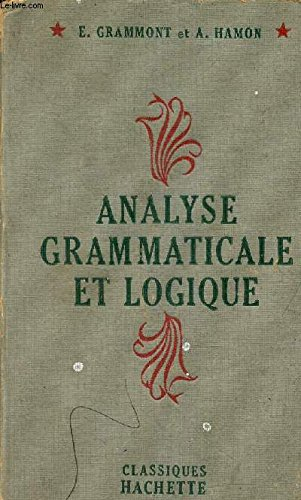 analyse grammaticale et logique,