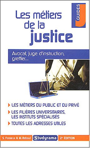 les métiers de la justice