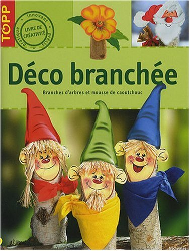 Déco branchée : branches d'arbres et mousse de caoutchouc