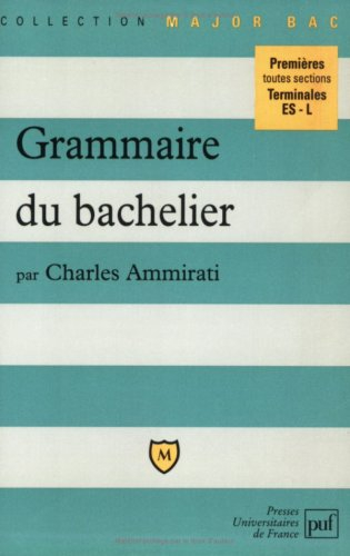 Grammaire du bachelier