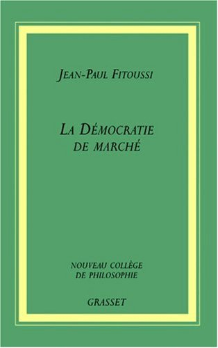 La démocratie et le marché