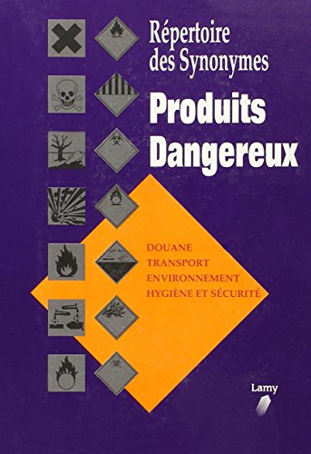 Produits dangereux : répertoire des synonymes