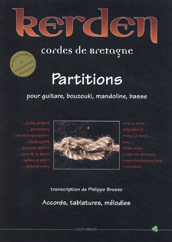 Kerden, cordes de Bretagne : partitions pour guitare, bouzouki, mandoline, basse