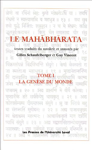 Le Mahabharata. Vol. 1. La genèse du monde