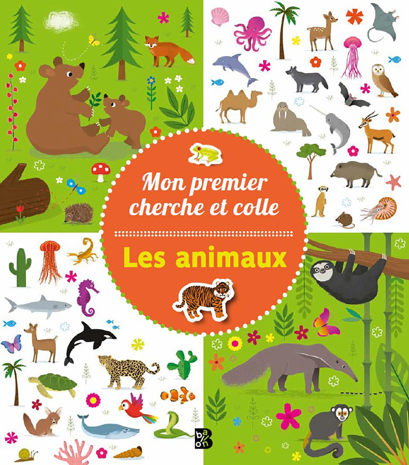 Mon premier cherche et colle : Les animaux