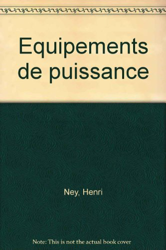 Equipements de puissance