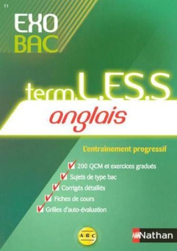 Anglais terminales L, ES, S : l'entraînement progressif