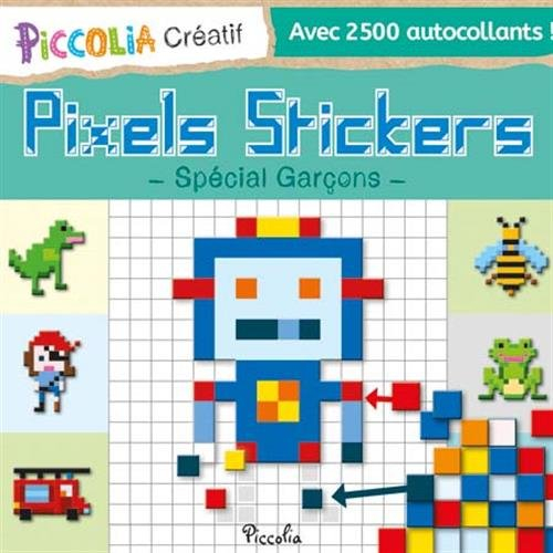 Pixel stickers pour les garçons