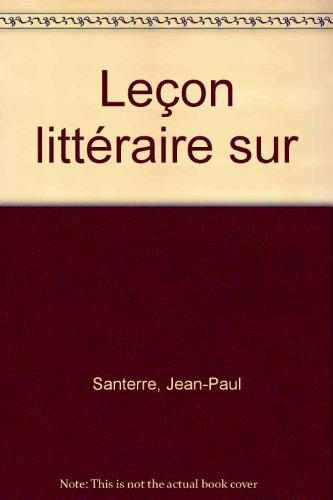 Leçon littéraire sur Noces d'Albert Camus