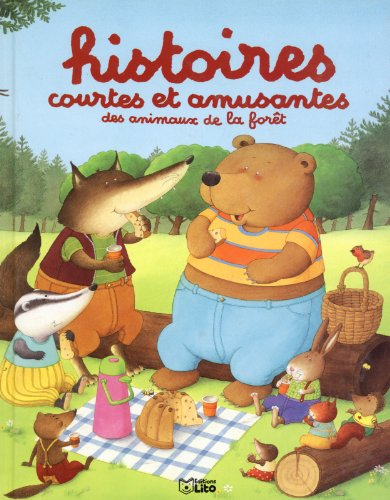 Histoires courtes et amusantes des animaux de la forêt