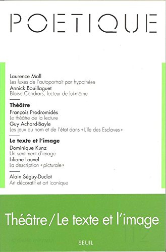 poétique, numéro 112