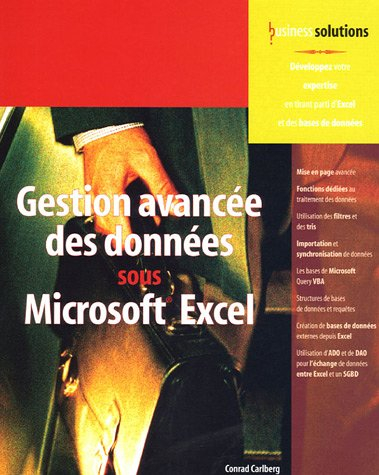 Gestion avancée des données sous Excel