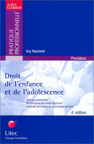 droit de l'enfance et de l'adolescence (ancienne édition)