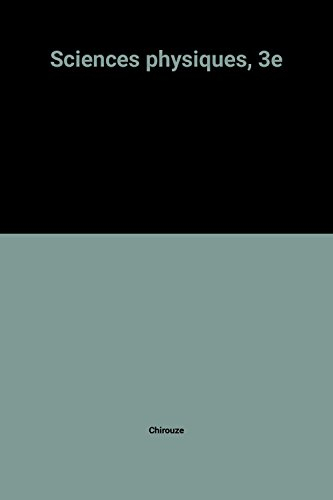 Sciences physiques : classe de 3e
