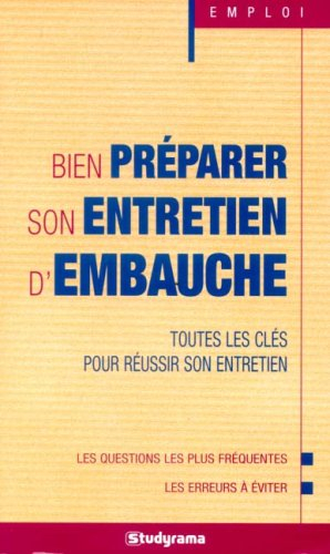 Bien préparer son entretien d'embauche