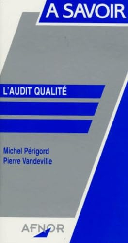 L'Audit qualité