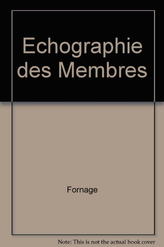 Echographie des membres