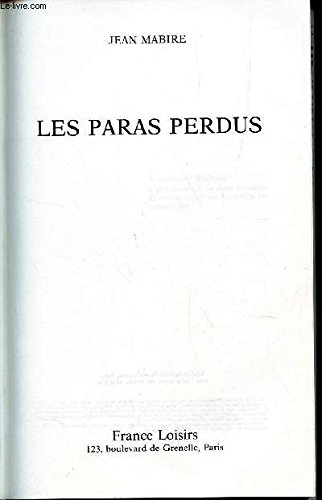 Les Paras perdus