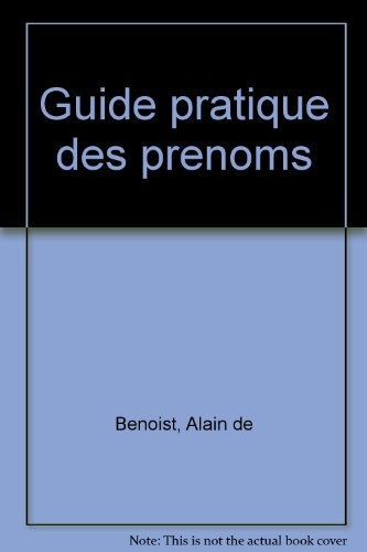 guide pratique des prénoms