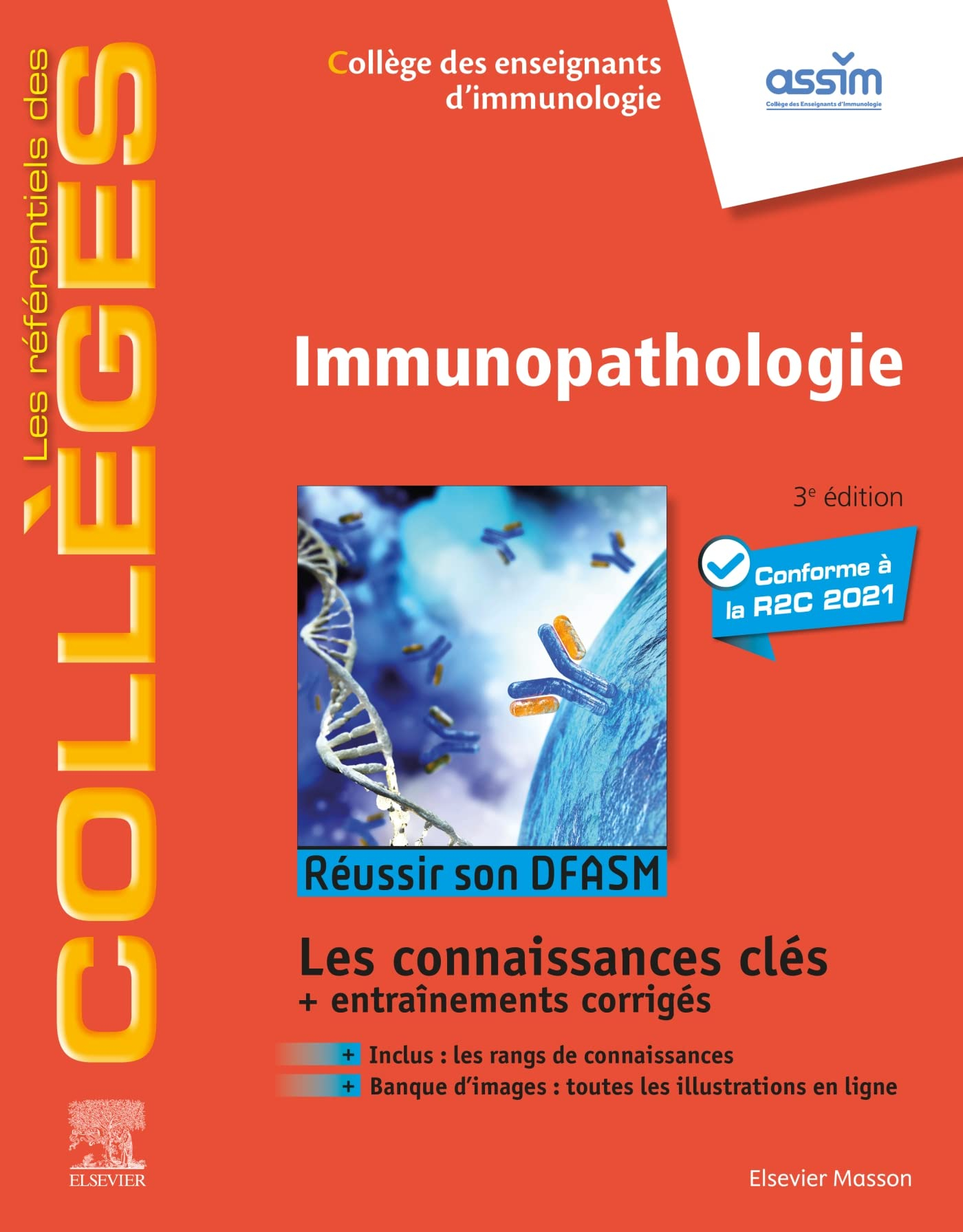Immunopathologie : réussir son DFASM : les connaissances clés + entraînements corrigés, conforme à l