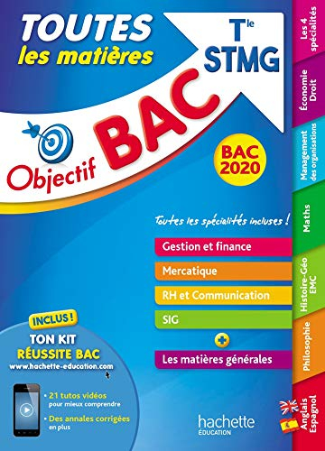 Toutes les matières terminale STMG : bac 2020