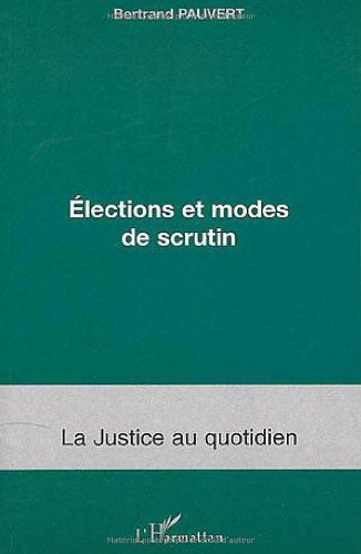 Elections et modes de scrutin