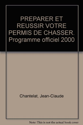 permis de chasser 2000