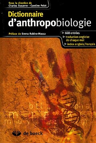 Dictionnaire d'anthropobiologie