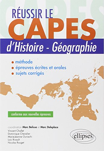 Réussir le Capes d'histoire-géographie