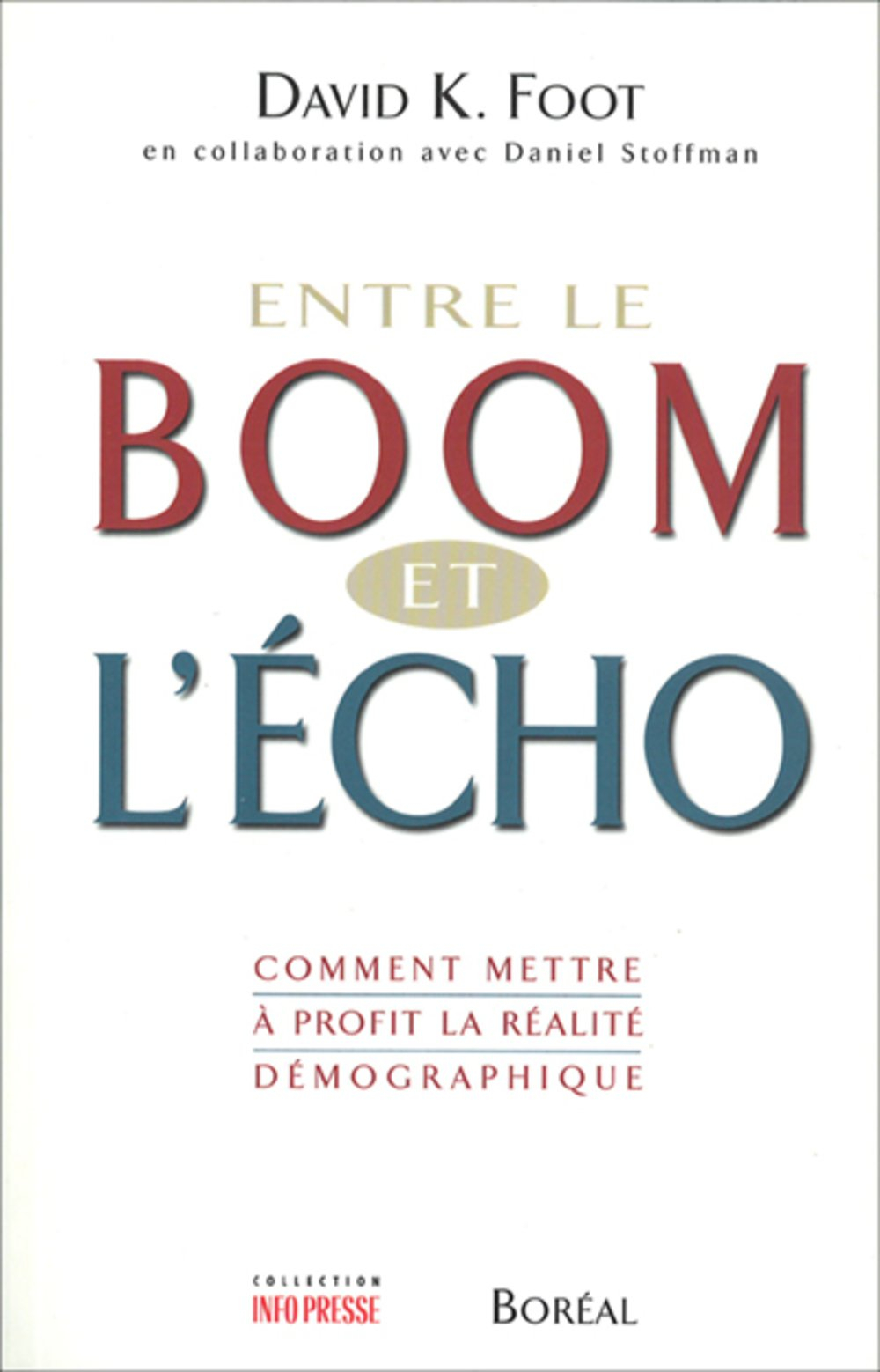 Entre le boom et l'écho : comment mettre à profit la réalité démographique
