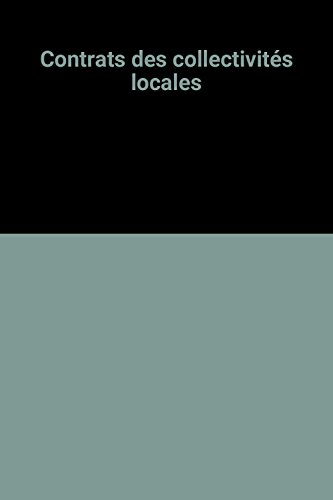contrats des collectivités locales