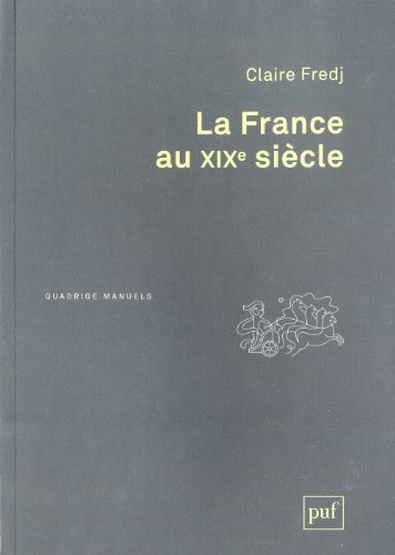 La France au XIXe siècle
