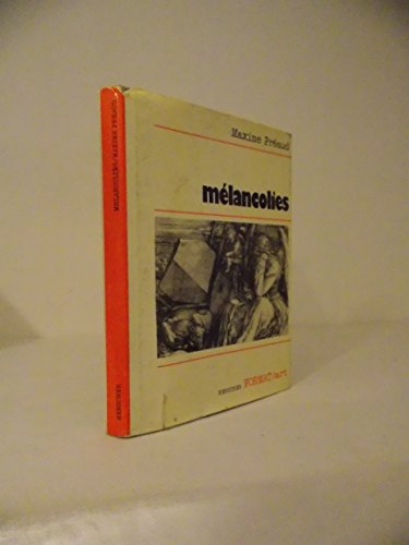 Mélancolies