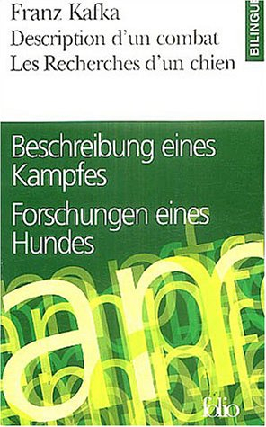 Beschreibung eines Kampfes. Description d'un combat. Forschungen eines Hundes. Les recherches d'un c