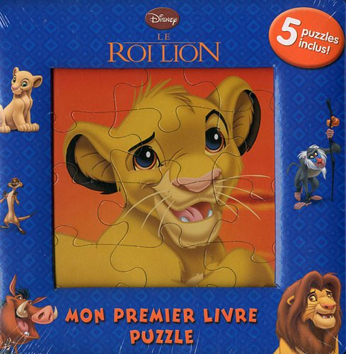 Le roi lion : mon premier livre puzzle