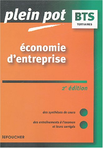 Économie d'entreprise : bts, dut tertiaires