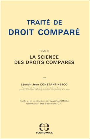 Traité de droit comparé : 03 : La Science des droits comparés