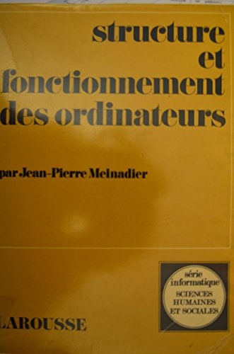 Structures et fonctionnement des ordinateurs