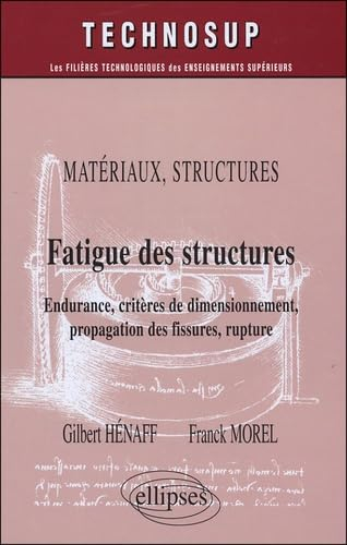 Fatigue des structures : endurance, critères de dimensionnement, propagation des fissures, rupture :